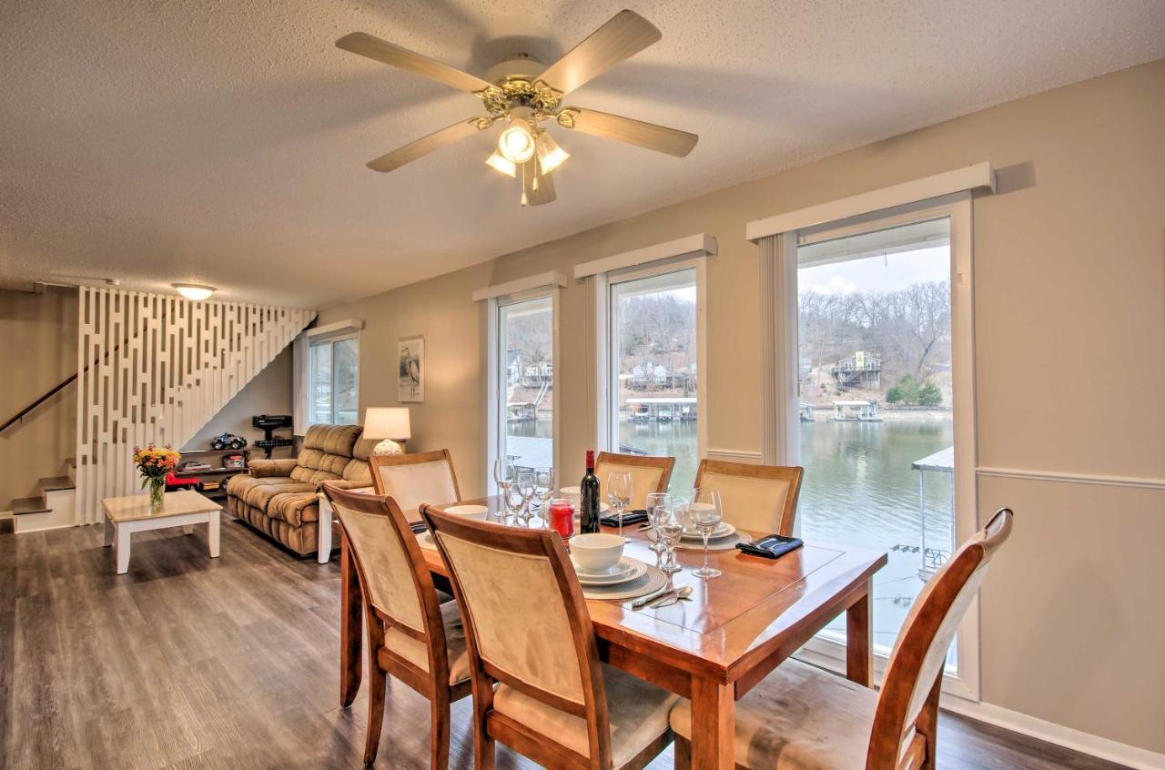 Villa On-The-Water Retreat With Dock Pet Friendly! Lake Ozark Esterno foto